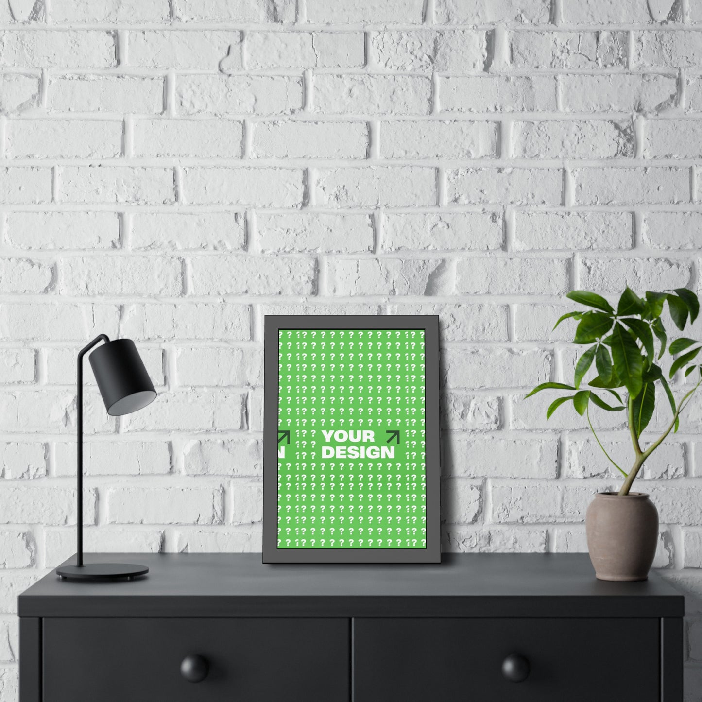 Custom Framed Paper Posters – Personalized Wall Art, Unique Home Decor, Gifts for Him/Her, Customized Artwork, Modern Interior Design