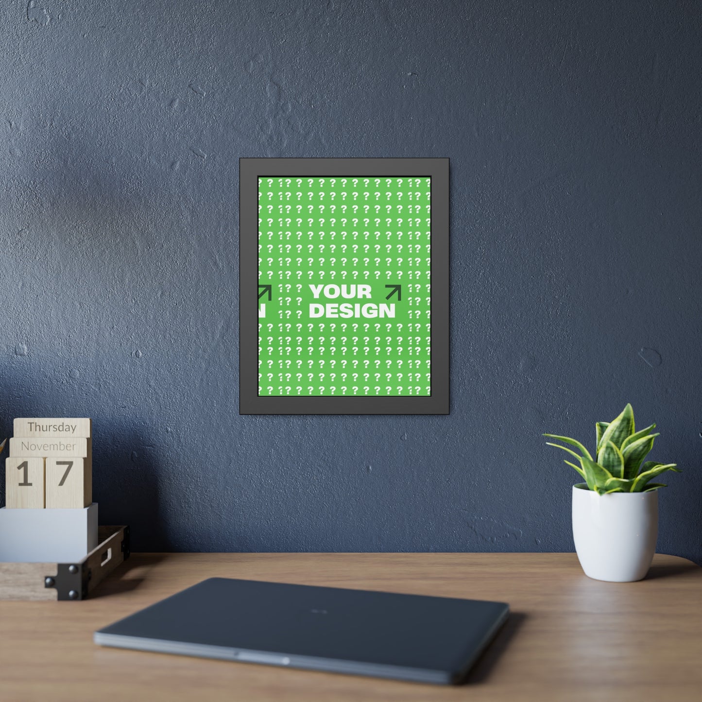 Custom Framed Paper Posters – Personalized Wall Art, Unique Home Decor, Gifts for Him/Her, Customized Artwork, Modern Interior Design