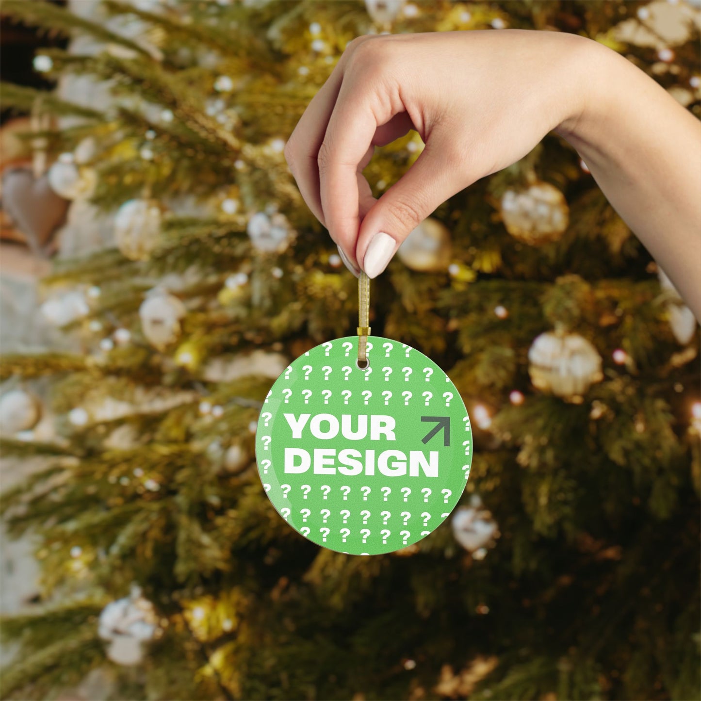 Customizable Glass Ornaments, Personalized Holiday Decor, Unique Gift Idea, Christmas Tree Ornaments, DIY Home Decoration