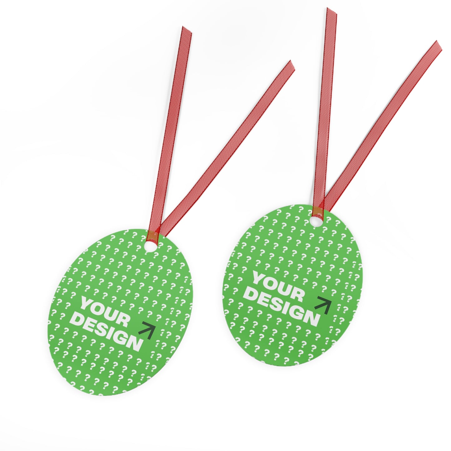 Custom Bell Ornaments for Personalized Celebrations, Holiday Decor, Unique Gifts, Personalized Ornaments, DIY Ornaments, Green Bell Design
