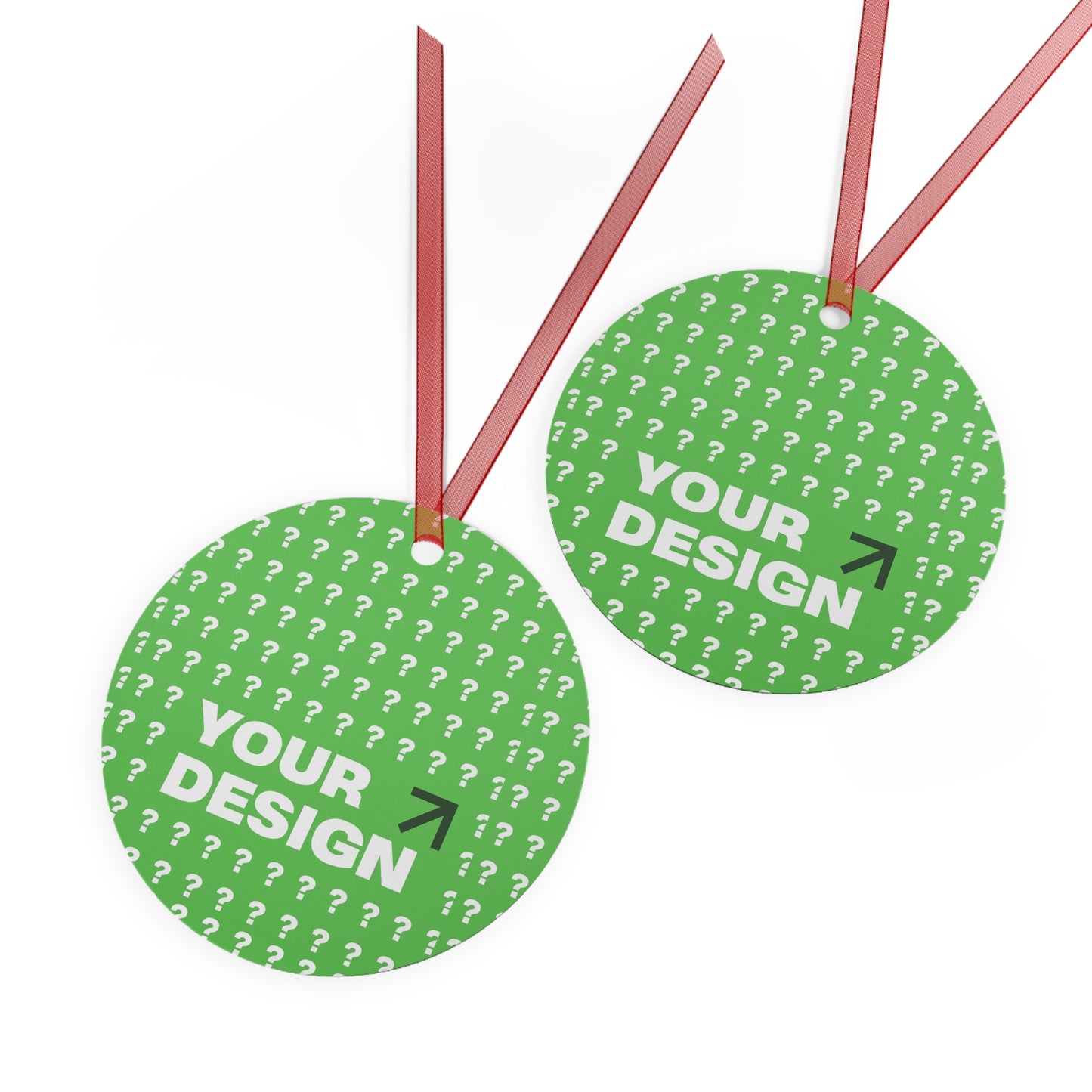 Custom Bell Ornaments for Personalized Celebrations, Holiday Decor, Unique Gifts, Personalized Ornaments, DIY Ornaments, Green Bell Design