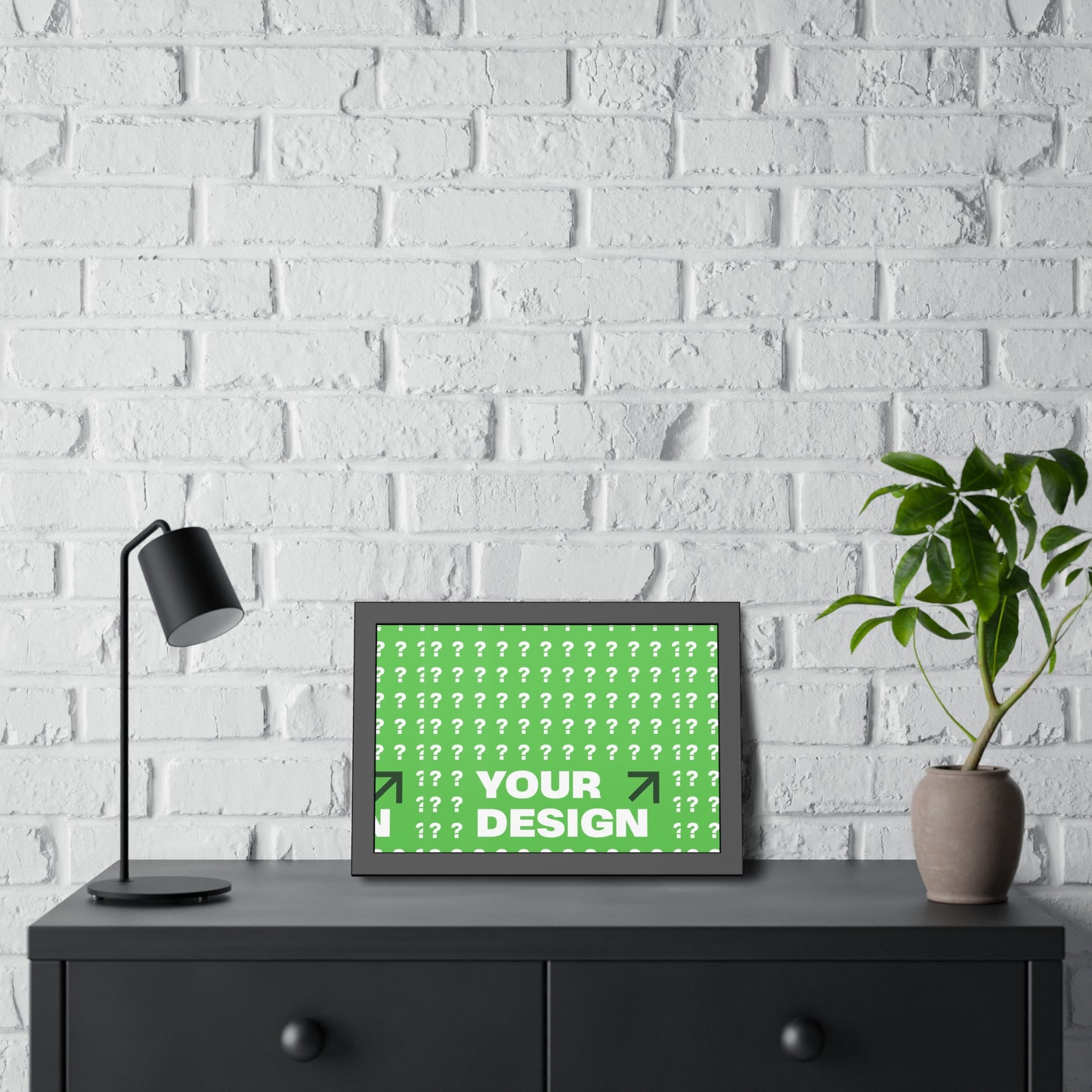 Custom Framed Paper Posters – Personalized Wall Art, Unique Home Decor, Gifts for Him/Her, Customized Artwork, Modern Interior Design