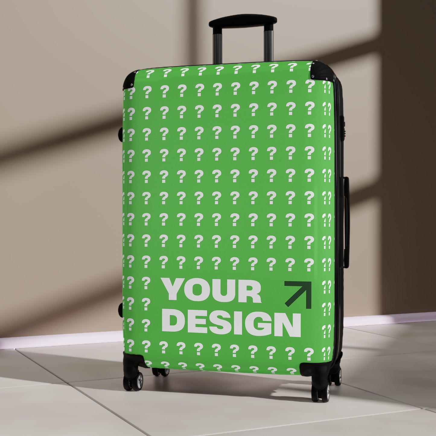 Customizable Suitcase - Travel Luggage, Personalized Baggage, Unique Gift for Travelers, Vacation Essentials, Stylish Carry-On