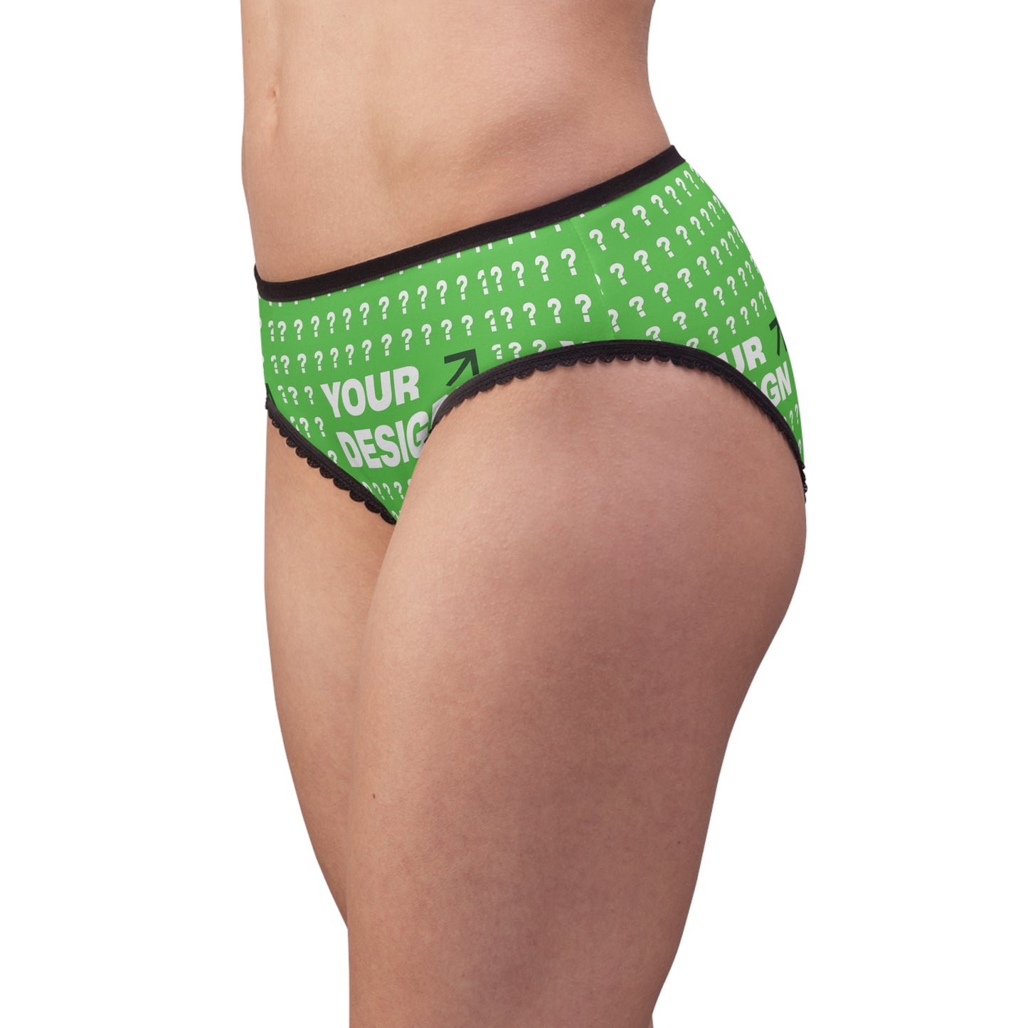 Customizable Women's Briefs, Fun Underwear, Personalize Your Panties, Unique Lingerie, Gift for Her