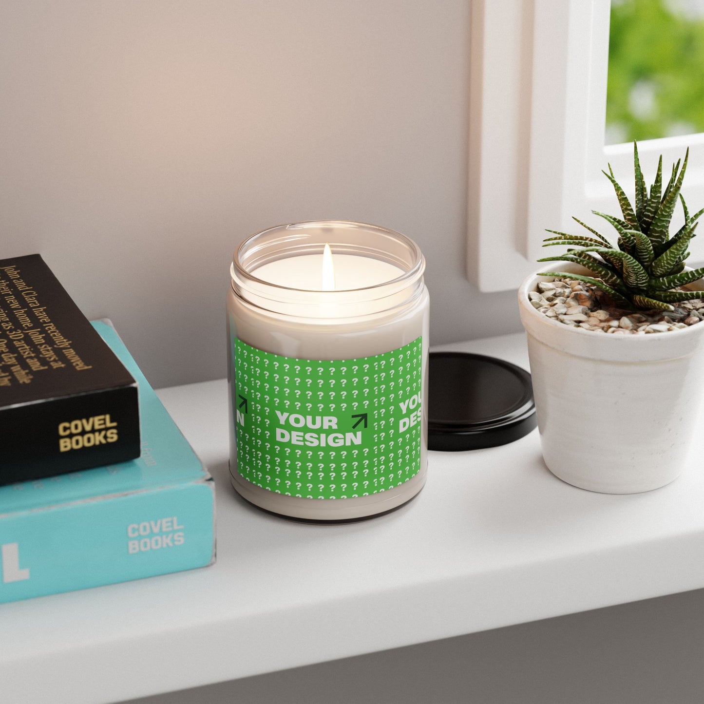 Custom Scented Soy Candle - Eco-Friendly Home Décor, Relaxation Gift, Aromatherapy, Personalized Gifts, Party Favors