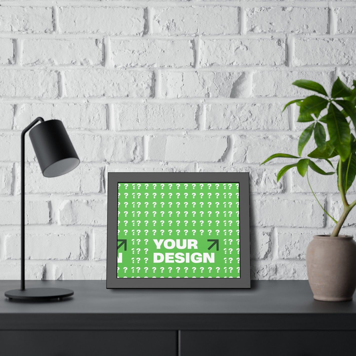 Custom Framed Paper Posters – Personalized Wall Art, Unique Home Decor, Gifts for Him/Her, Customized Artwork, Modern Interior Design