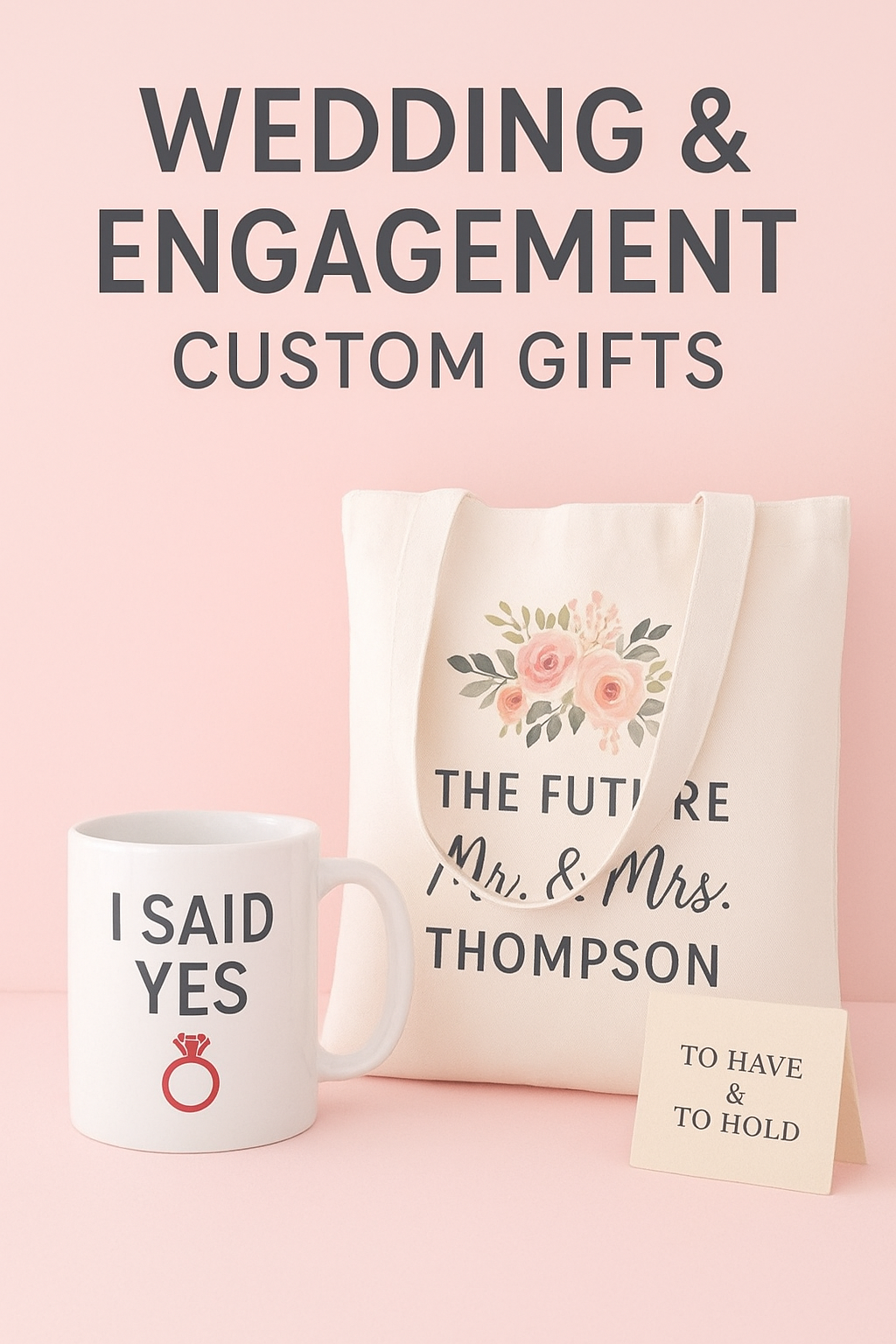Wedding & Engagement Custom Gifts