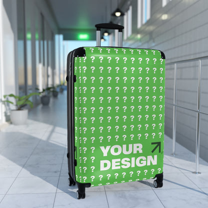 Customizable Suitcase - Travel Luggage, Personalized Baggage, Unique Gift for Travelers, Vacation Essentials, Stylish Carry-On