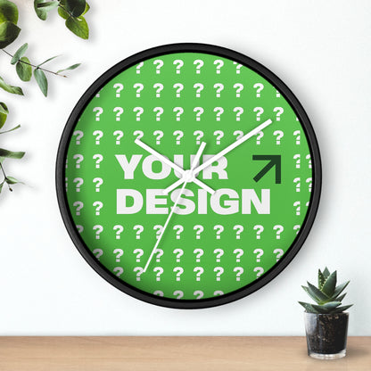Customizable Modern Wall Clock for Home Decor, Unique Gift Idea, Stylish Timepiece, Personalized Clock, Home Accessories