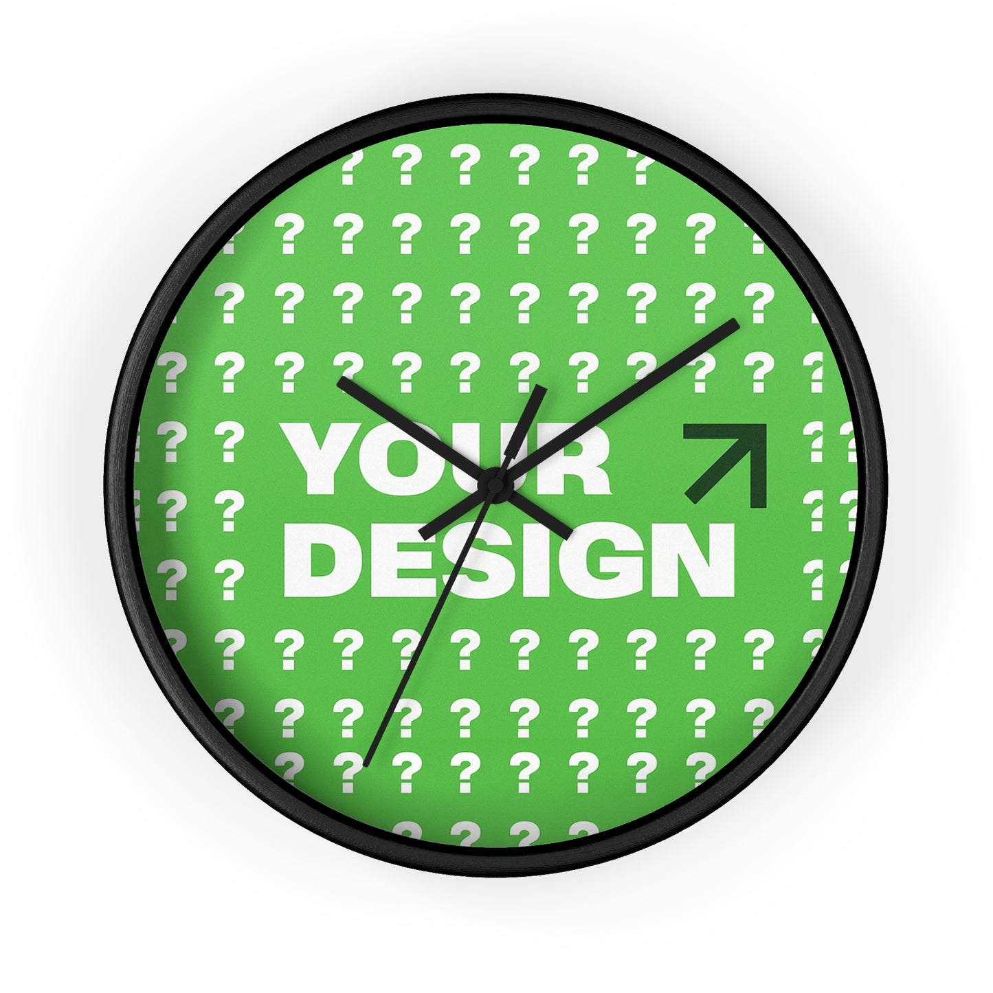 Customizable Modern Wall Clock for Home Decor, Unique Gift Idea, Stylish Timepiece, Personalized Clock, Home Accessories