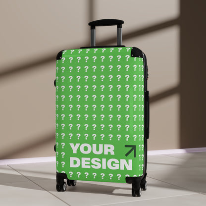 Customizable Suitcase - Travel Luggage, Personalized Baggage, Unique Gift for Travelers, Vacation Essentials, Stylish Carry-On