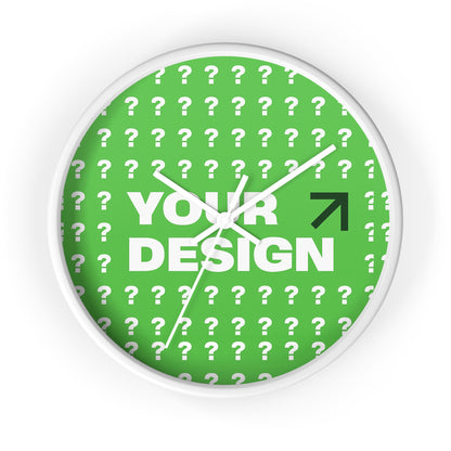 Customizable Modern Wall Clock for Home Decor, Unique Gift Idea, Stylish Timepiece, Personalized Clock, Home Accessories