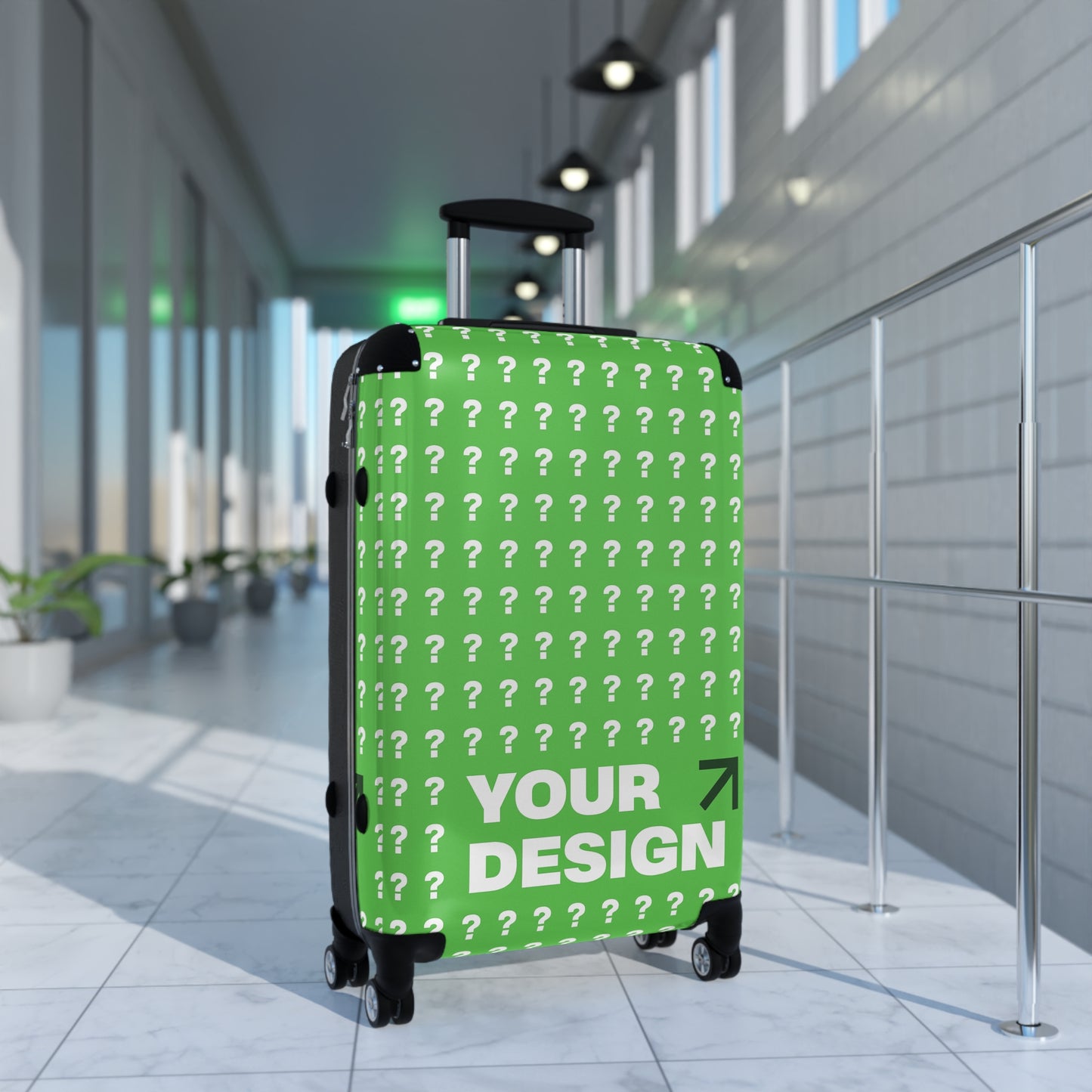 Customizable Suitcase - Travel Luggage, Personalized Baggage, Unique Gift for Travelers, Vacation Essentials, Stylish Carry-On