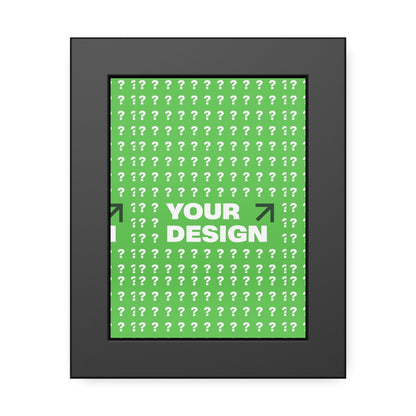 Custom Framed Paper Posters – Personalized Wall Art, Unique Home Decor, Gifts for Him/Her, Customized Artwork, Modern Interior Design