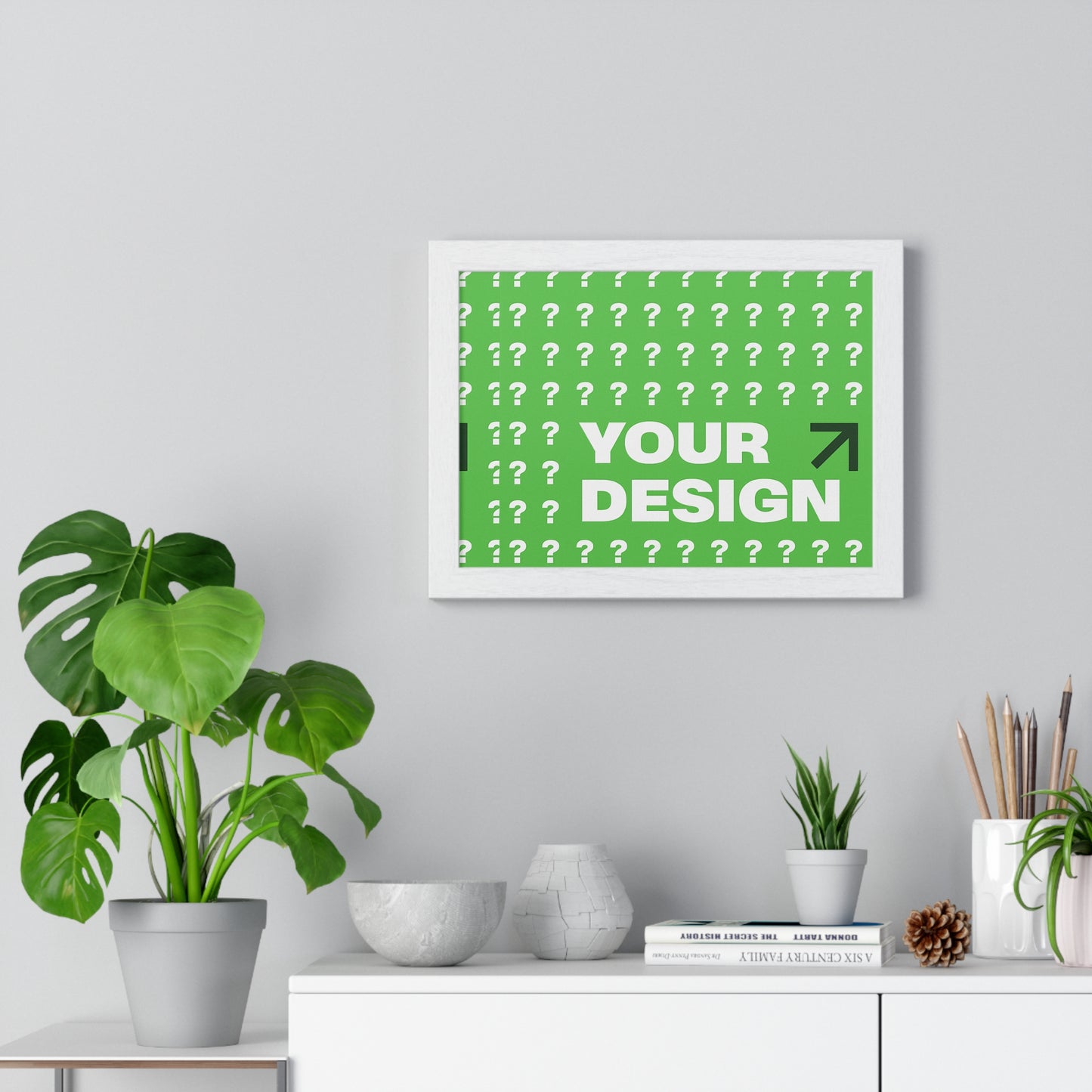 Personalized Horizontal Framed Poster – Custom Wall Art Gift for Home & Office | HolidayCustomGifts