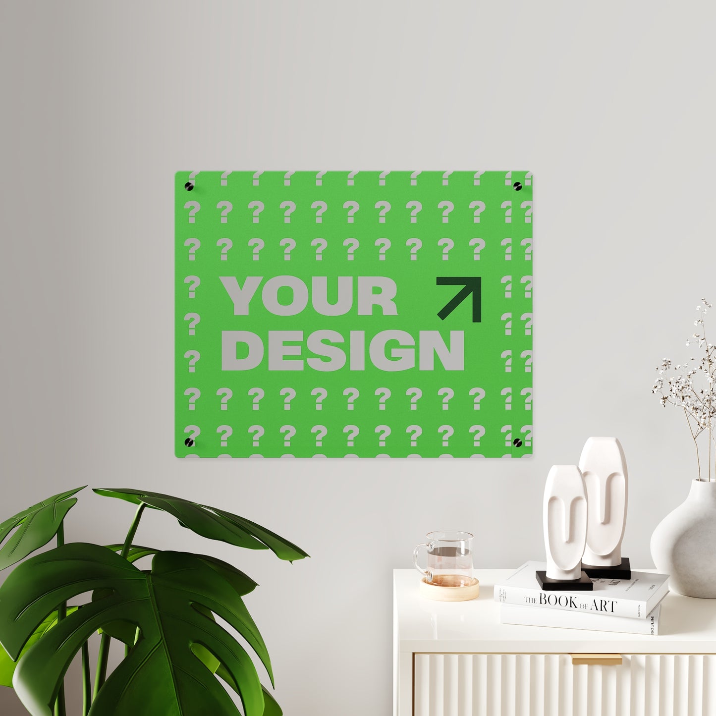 Customizable Acrylic Wall Art Panels, Modern Home Decor, Personalized Gifts, Office Wall Art, Custom Design Decoration