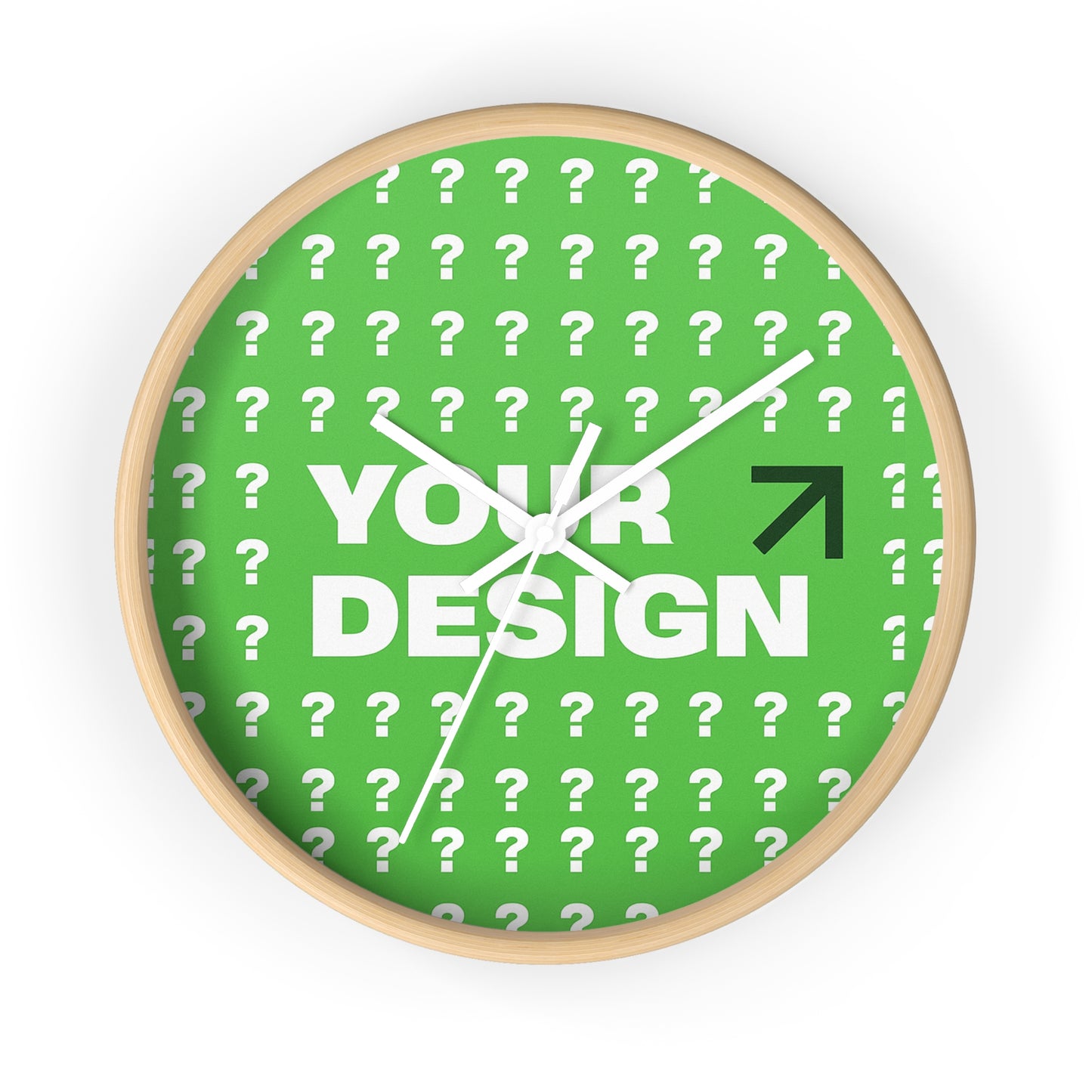 Customizable Modern Wall Clock for Home Decor, Unique Gift Idea, Stylish Timepiece, Personalized Clock, Home Accessories