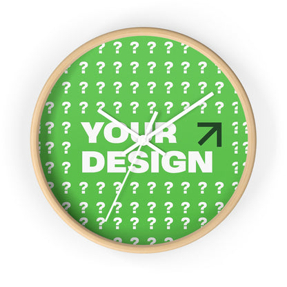 Customizable Modern Wall Clock for Home Decor, Unique Gift Idea, Stylish Timepiece, Personalized Clock, Home Accessories