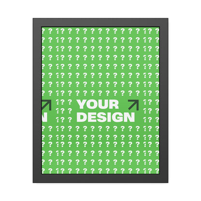 Custom Framed Paper Posters – Personalized Wall Art, Unique Home Decor, Gifts for Him/Her, Customized Artwork, Modern Interior Design