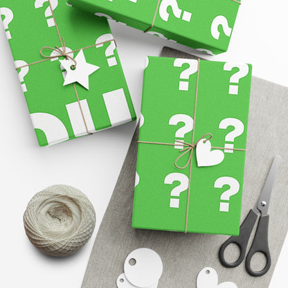 Personalized Gift Wrap Papers, Custom Wrapping Paper for Holidays, Birthdays, Baby Showers, Eco-Friendly Gift Wrap