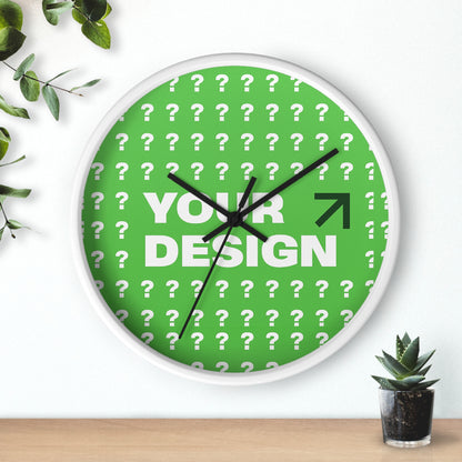 Customizable Modern Wall Clock for Home Decor, Unique Gift Idea, Stylish Timepiece, Personalized Clock, Home Accessories