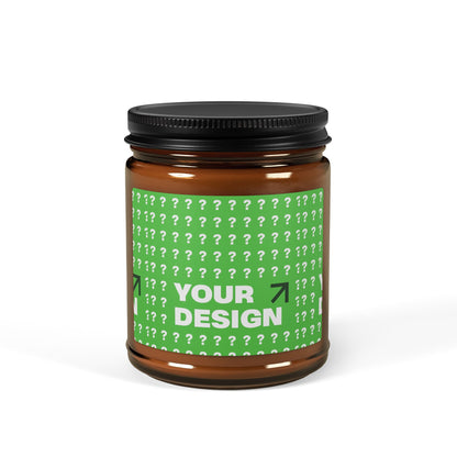 Customizable Scented Soy Candle, Eco-Friendly Aromatherapy Candle for Home Decor, Gift for Holidays, Relaxation, Wellness, Spa