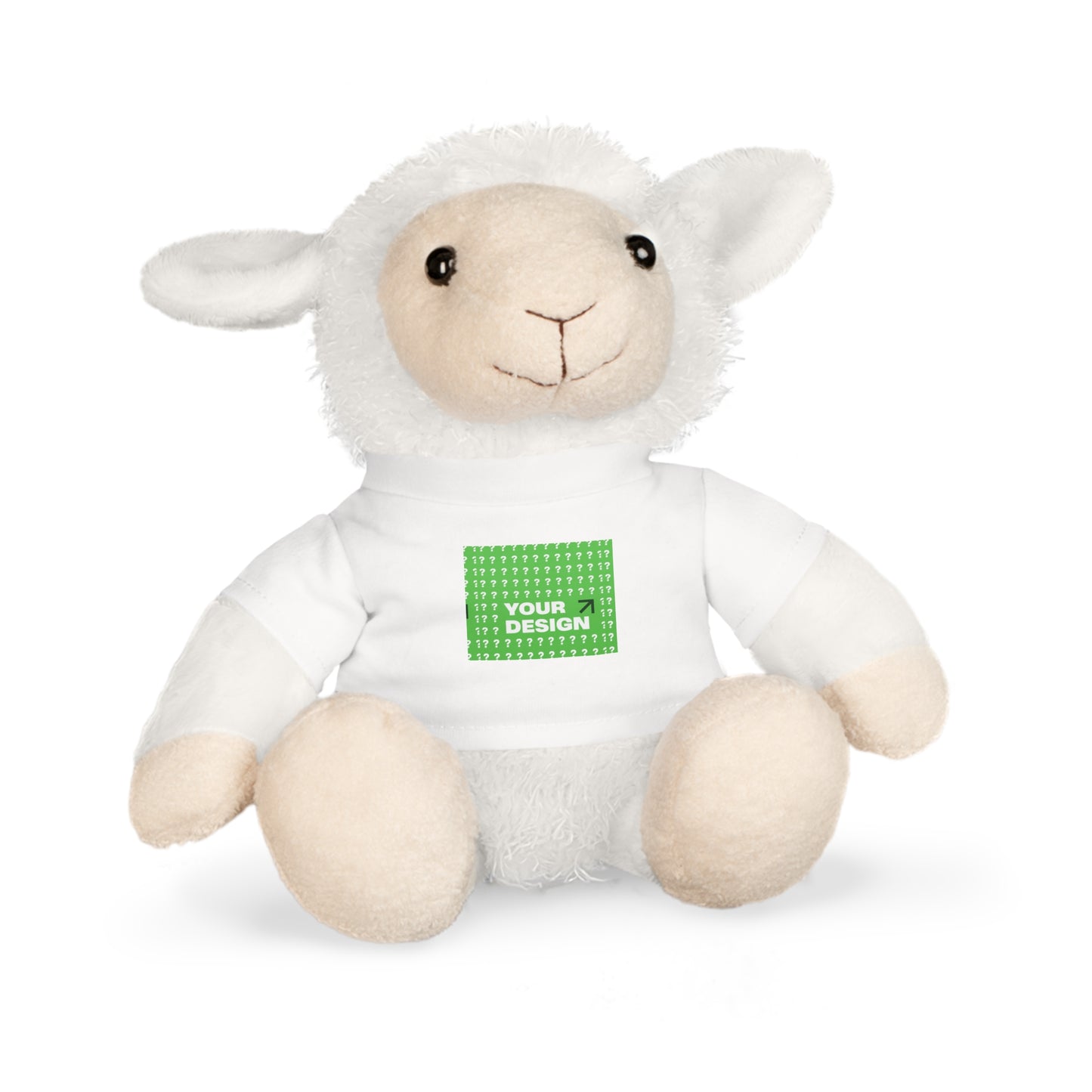 Personalized Plush Teddy Bear with Custom T-Shirt, Cuddly Companion, Gift for Kids, Nursery Decor, Birthday Present
