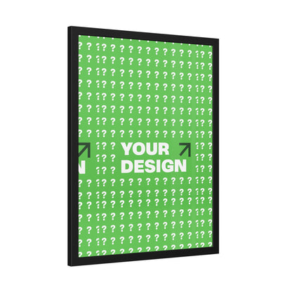 Custom Framed Paper Posters – Personalized Wall Art, Unique Home Decor, Gifts for Him/Her, Customized Artwork, Modern Interior Design