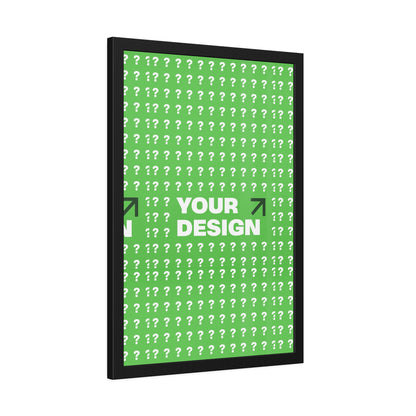 Custom Framed Paper Posters – Personalized Wall Art, Unique Home Decor, Gifts for Him/Her, Customized Artwork, Modern Interior Design