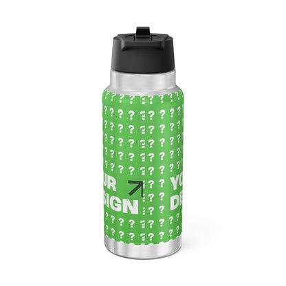 Gator-Themed Travel Tumbler | Custom Design Water Bottle, Outdoor Adventure Gear, Eco-Friendly Drinkware, Gifts for Gator Fans, Sport [...]