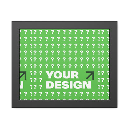 Custom Framed Paper Posters – Personalized Wall Art, Unique Home Decor, Gifts for Him/Her, Customized Artwork, Modern Interior Design