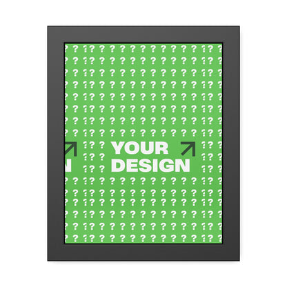 Custom Framed Paper Posters – Personalized Wall Art, Unique Home Decor, Gifts for Him/Her, Customized Artwork, Modern Interior Design