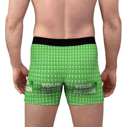 Customizable Men's Boxer Briefs - Unique Design Underwear, Personalized Gift, Fun Men's Fashion, Comfortable Athleisure, Stylish Loungewear