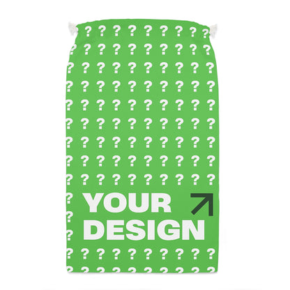 Custom Drawstring Sack - Personalized Gift Bag, Gym Bag, Beach Tote, Travel Pouch, Eco-Friendly Storage