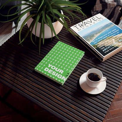 Customizable Hard Backed Journal - Personal Diary, Sketchbook, Planner, Gift for Students, Writers, Special Occasions