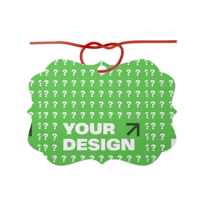 Personalized Aluminum Ornaments, Customized Holiday Decor, Unique Gift Ideas, Christmas Tree Ornaments, Custom Keepsakes