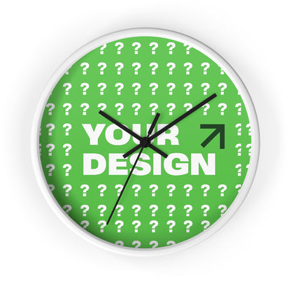 Customizable Modern Wall Clock for Home Decor, Unique Gift Idea, Stylish Timepiece, Personalized Clock, Home Accessories