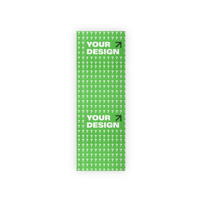 Custom Gift Wrapping Paper Roll, Fun Green Design, Perfect for Birthdays, Holidays, and Special Occasions