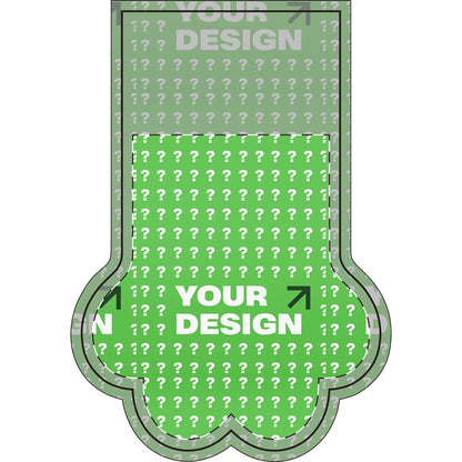 Personalized Christmas Paw Stocking, Pet Gift, Dog/ Cat Holiday Decor, Customizable Pet Stocking, Festive Paw Print Ornament, Unique [...]