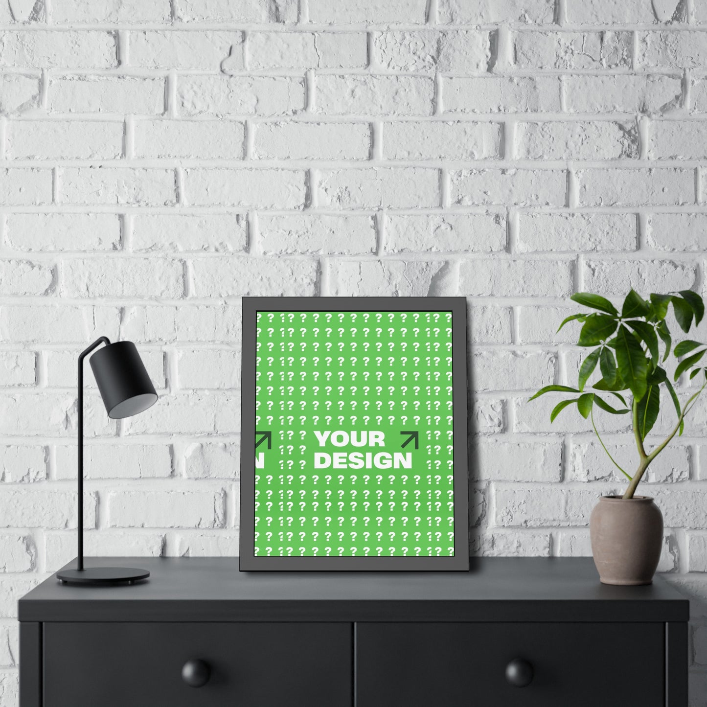 Custom Framed Paper Posters – Personalized Wall Art, Unique Home Decor, Gifts for Him/Her, Customized Artwork, Modern Interior Design
