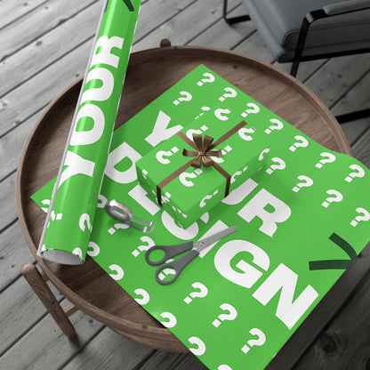 Personalized Gift Wrap Papers, Custom Wrapping Paper for Holidays, Birthdays, Baby Showers, Eco-Friendly Gift Wrap