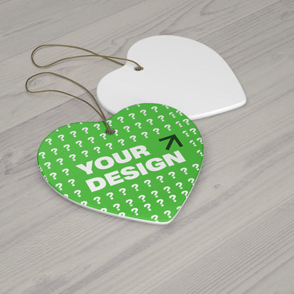 Customizable Ceramic Ornaments, Holiday Decor, Personalized Gifts, Unique Decorations, Tree Hangings, Festive Keepsakes