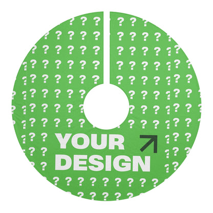 Custom Christmas Tree Skirt, Personalized Holiday Decor, Festive Tree Cover, Unique Gift for Home, Customizable Christmas Decor