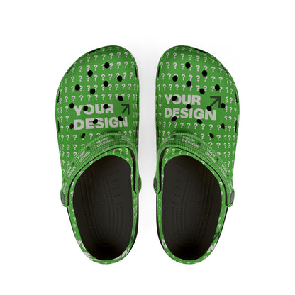 Custom EVA Foam Clogs – Personalized Comfortable Footwear Gift with Charms | HolidayCustomGifts