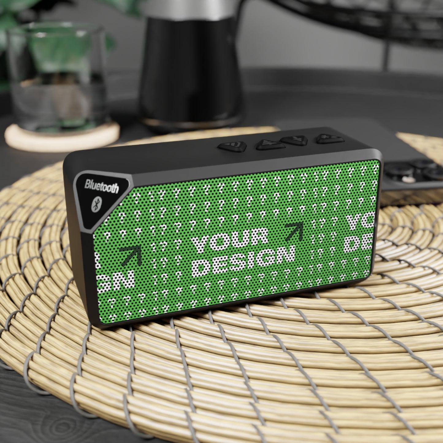 Jabba Bluetooth Speaker: Portable Music Companion for Parties, Gifts, Outdoor Adventures, Home Decor, Customizable Design