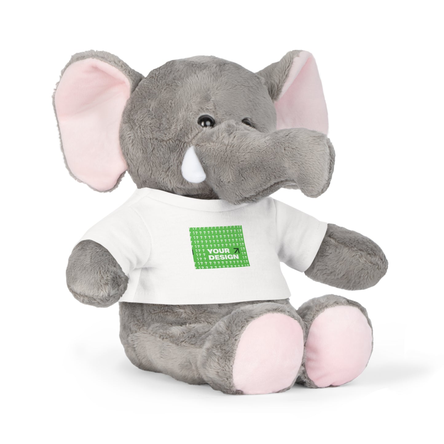 Personalized Plush Teddy Bear with Custom T-Shirt, Cuddly Companion, Gift for Kids, Nursery Decor, Birthday Present