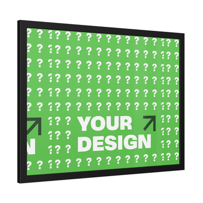 Custom Framed Paper Posters – Personalized Wall Art, Unique Home Decor, Gifts for Him/Her, Customized Artwork, Modern Interior Design