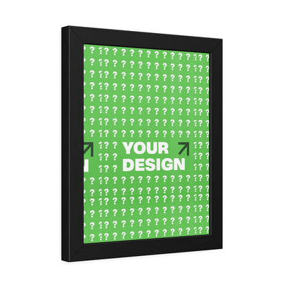 Custom Framed Paper Posters – Personalized Wall Art, Unique Home Decor, Gifts for Him/Her, Customized Artwork, Modern Interior Design