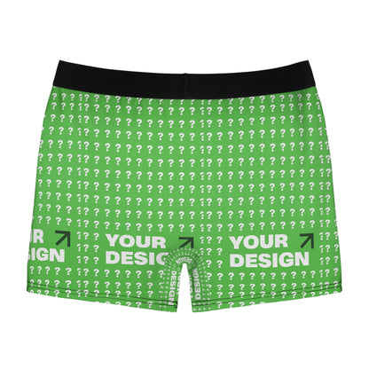 Customizable Men's Boxer Briefs - Unique Design Underwear, Personalized Gift, Fun Men's Fashion, Comfortable Athleisure, Stylish Loungewear