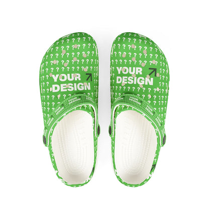 Custom EVA Foam Clogs – Personalized Comfortable Footwear Gift with Charms | HolidayCustomGifts